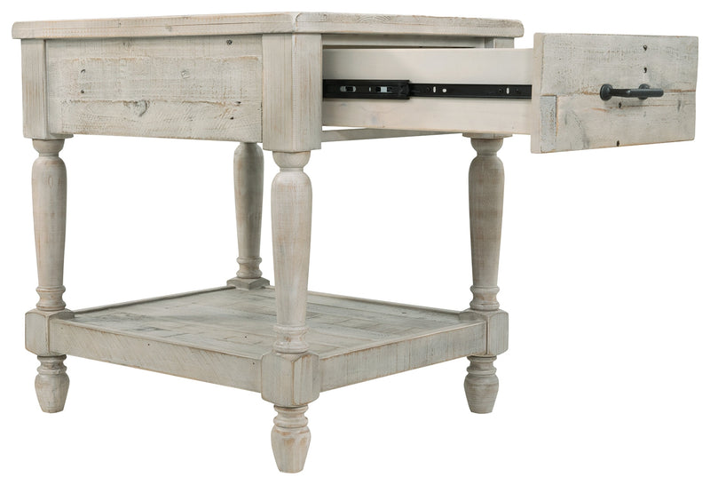 Shawnalore Whitewash End Table