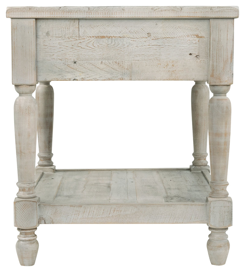 Shawnalore Whitewash End Table