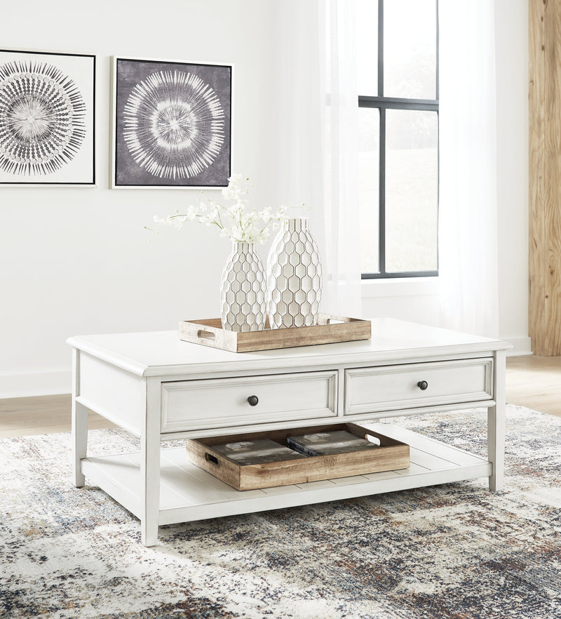 Kanwyn Whitewash Coffee Table