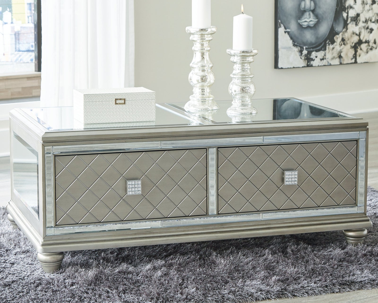 Chevanna Platinum Coffee Table