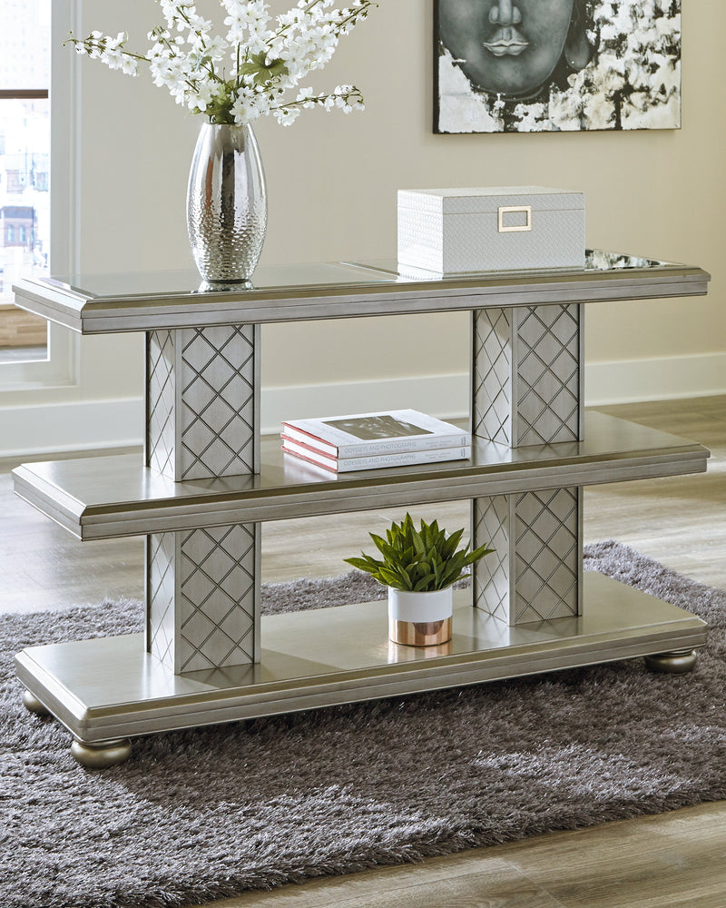 Chevanna Platinum Sofa Table