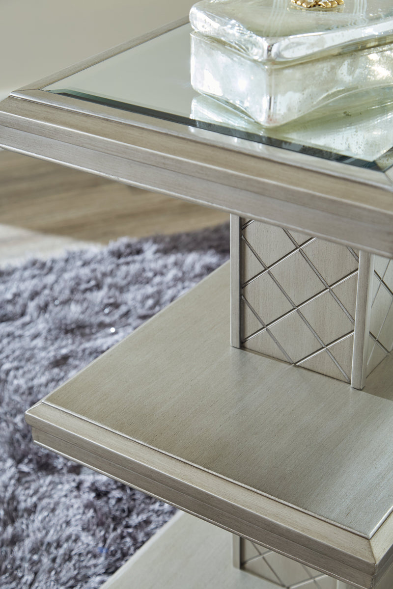 Chevanna Platinum Sofa Table