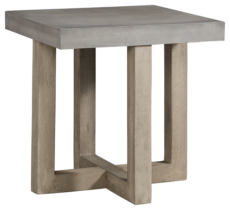 Lockthorne Gray End Table