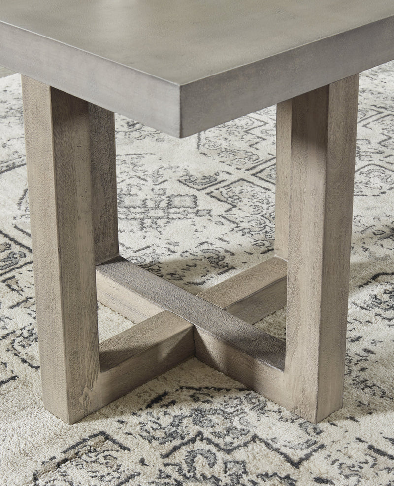 Lockthorne Gray End Table