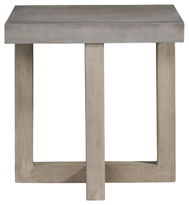 Lockthorne Gray End Table