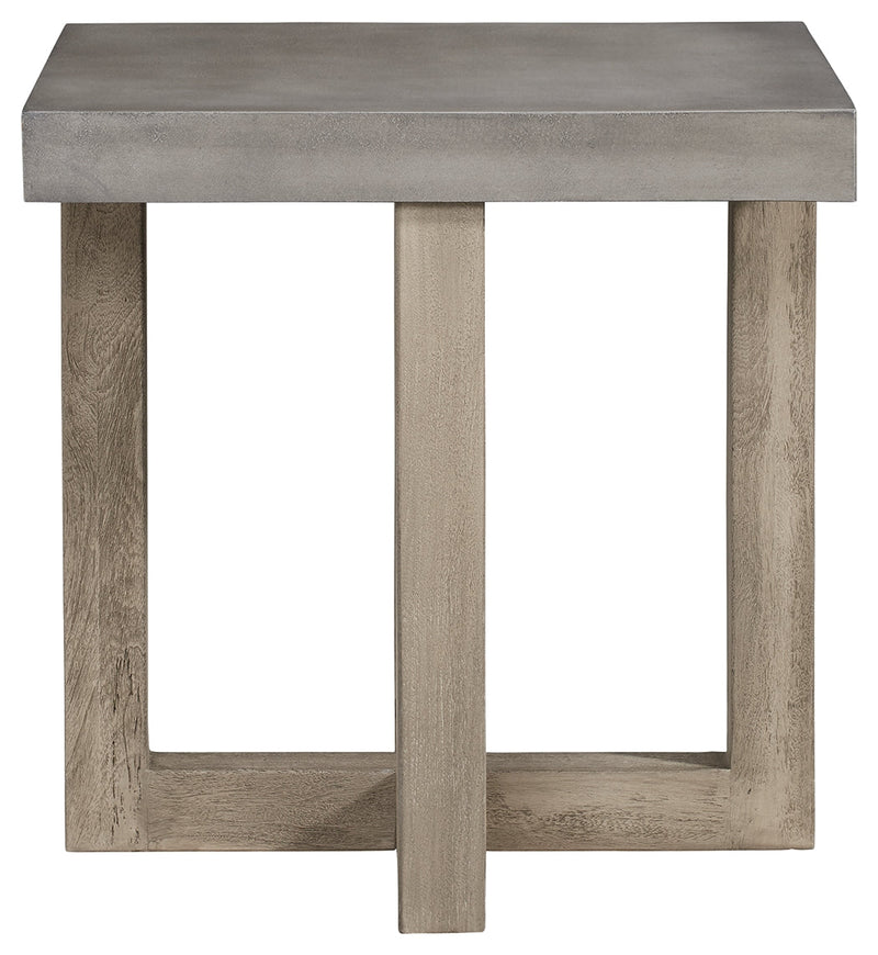 Lockthorne Gray End Table