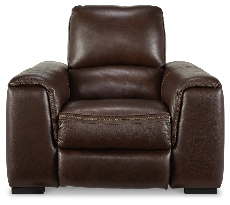 Alessandro Walnut Power Recliner