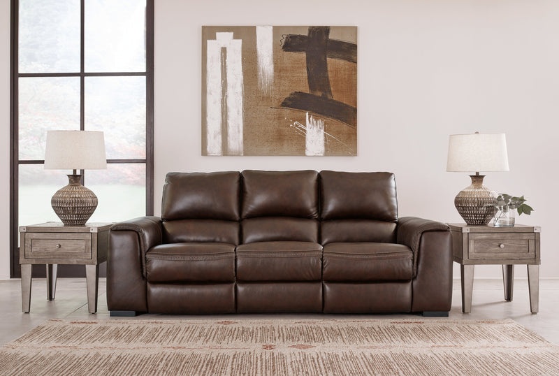 Alessandro Walnut Power Reclining Sofa