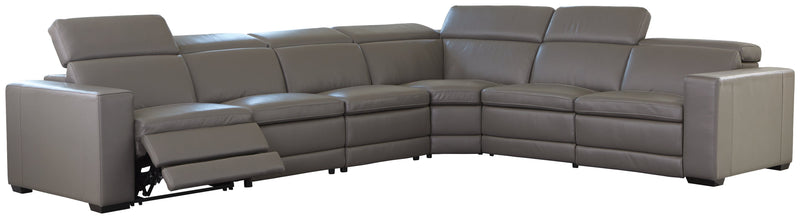 Texline Gray 7-Piece Power Reclining Sectional