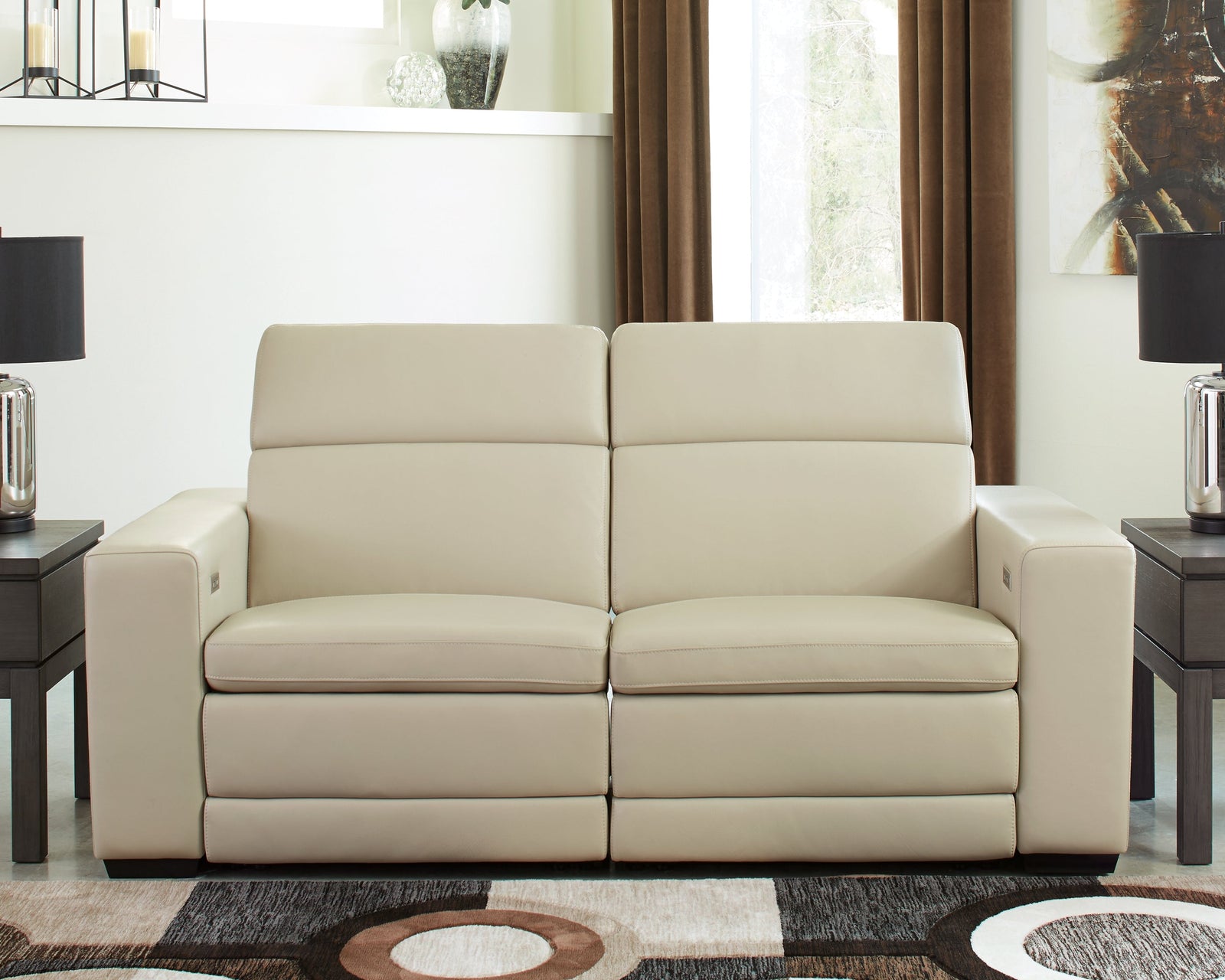 Texline Sand 3-Piece Power Reclining Loveseat