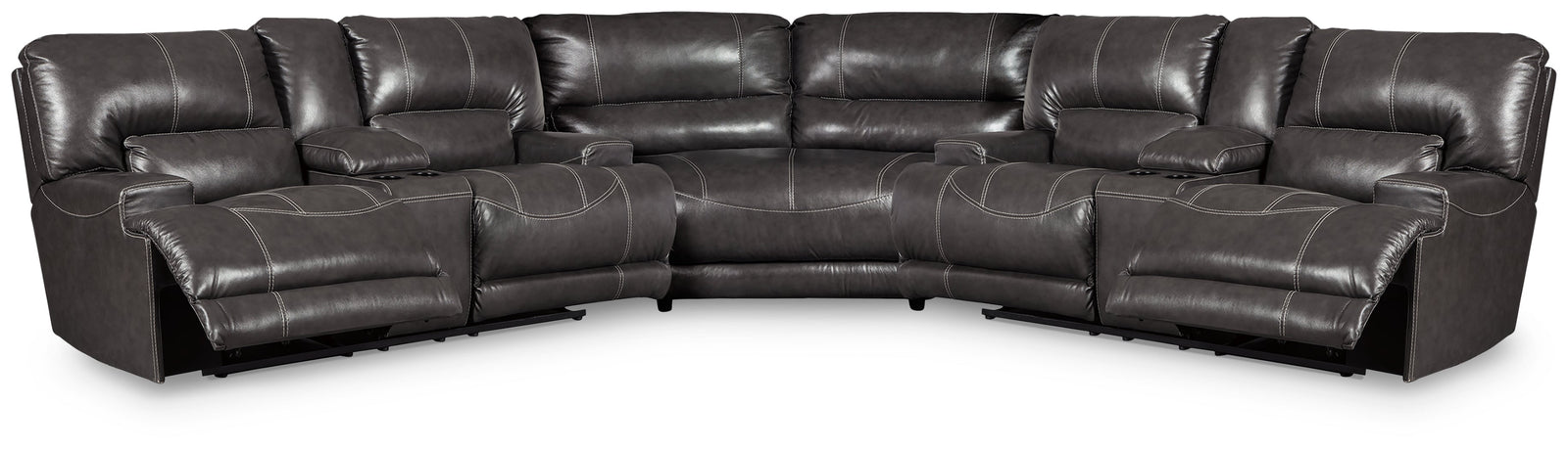 Mccaskill Gray 3-Piece Reclining Sectional