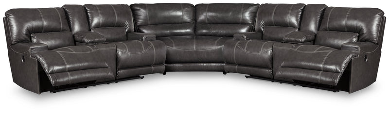 Mccaskill Gray 3-Piece Power Reclining Sectional