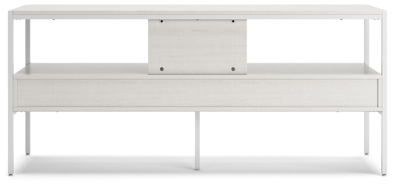 Deznee White 60" Tv Stand