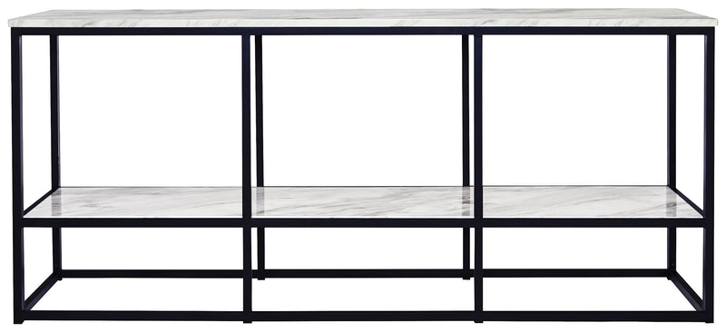 Donnesta Gray Black 65" Tv Stand