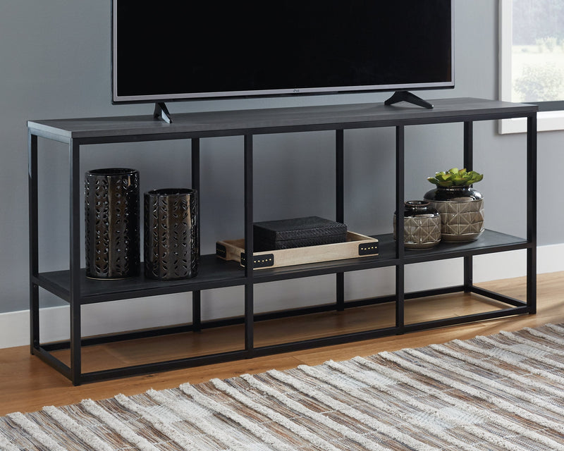 Yarlow Black 65" Tv Stand