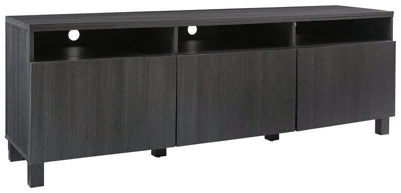 Yarlow Black 70" Tv Stand