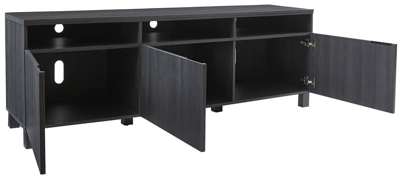 Yarlow Black 70" Tv Stand