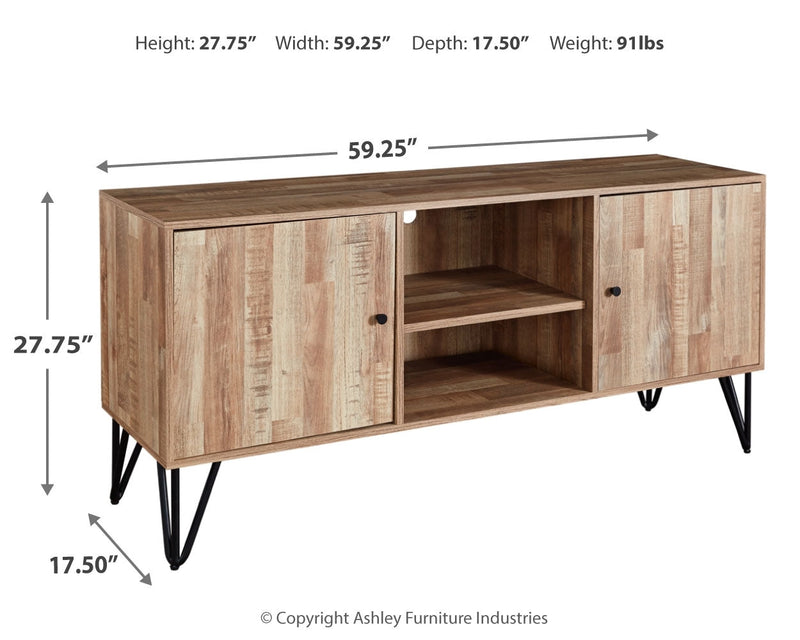 Gerdanet Natural 60" Tv Stand