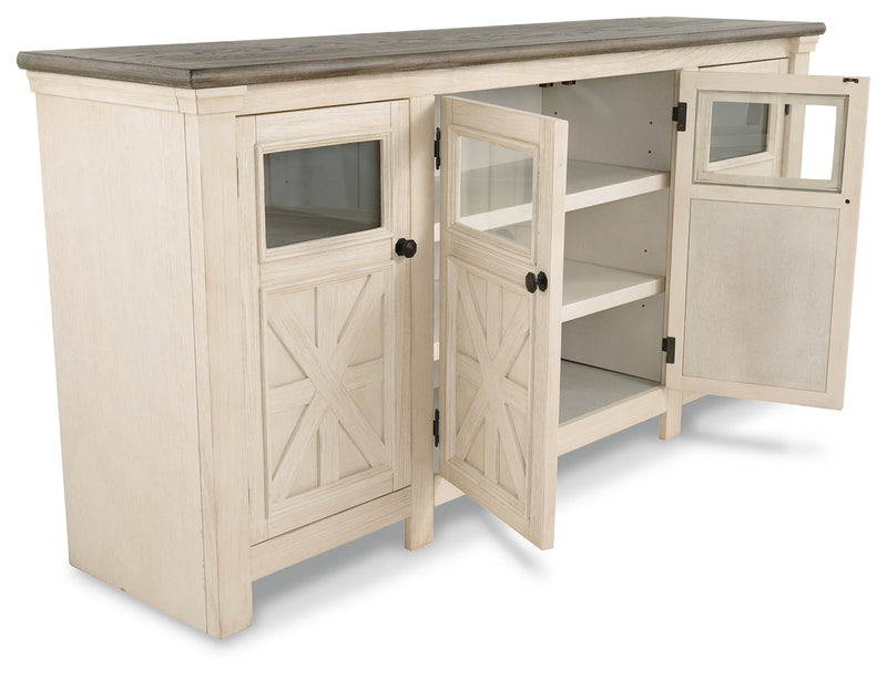 Bolanburg Two-Tone 74" Tv Stand