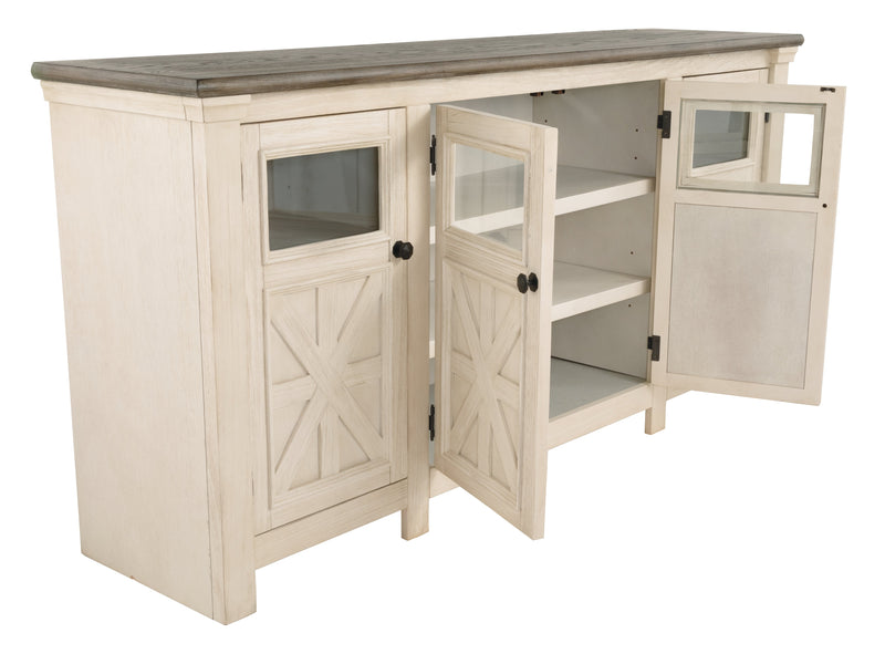 Bolanburg Two-Tone 74" Tv Stand