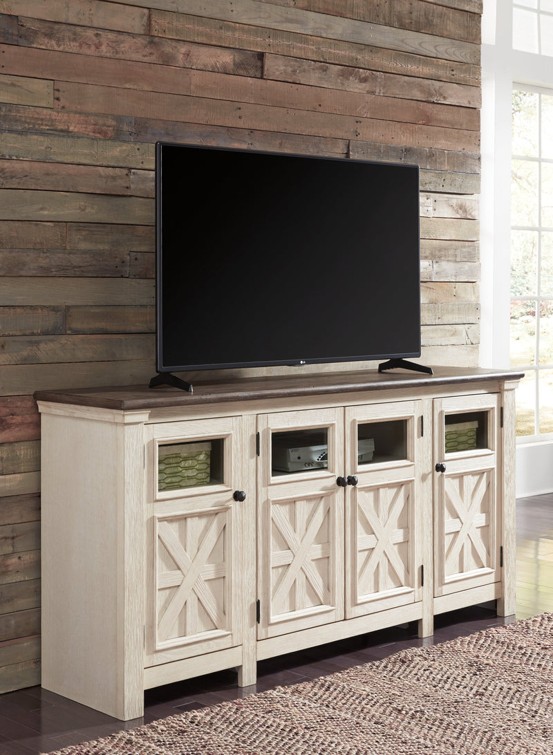 Bolanburg Two-Tone 74" Tv Stand