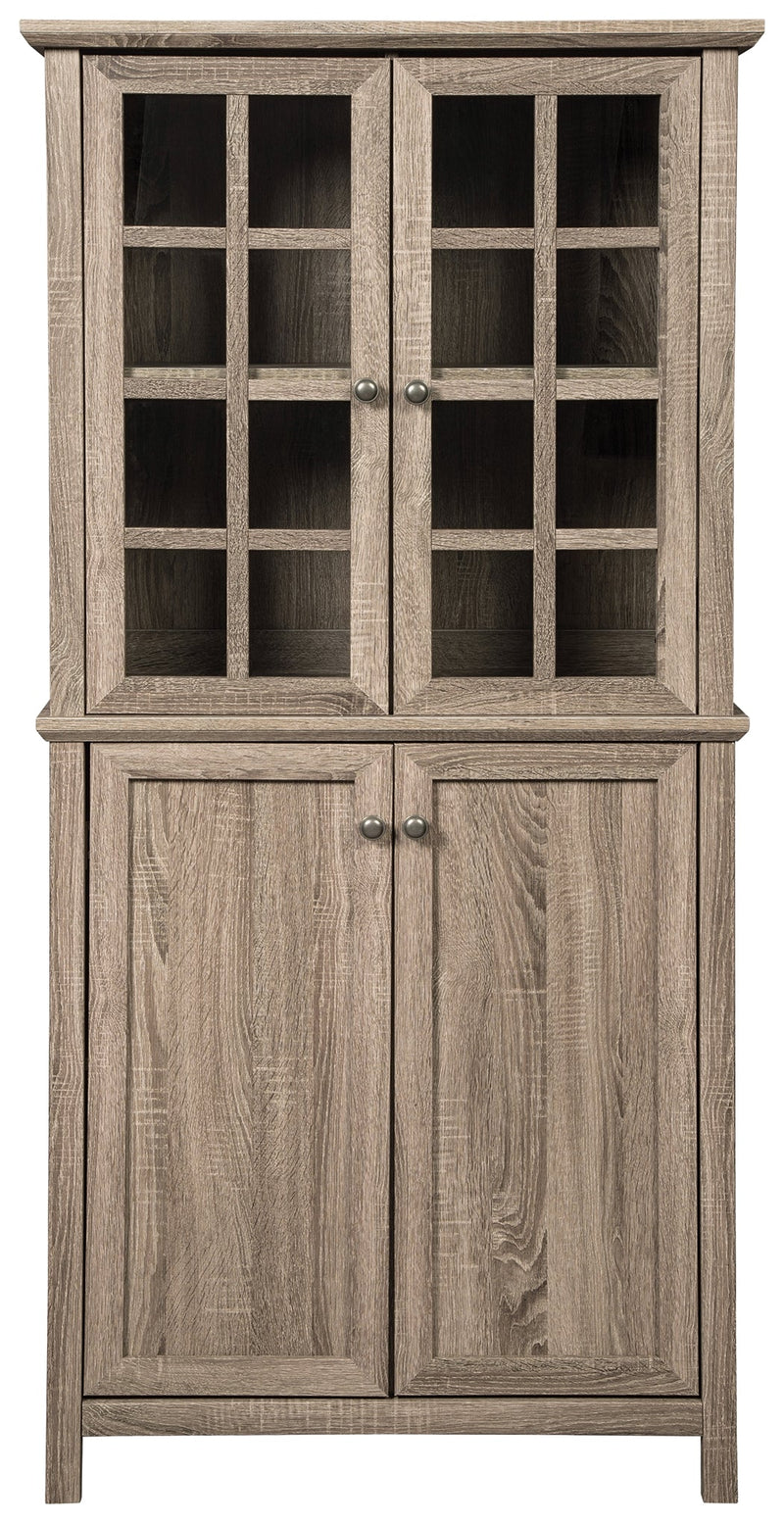 Drewmore Gray Accent Cabinet