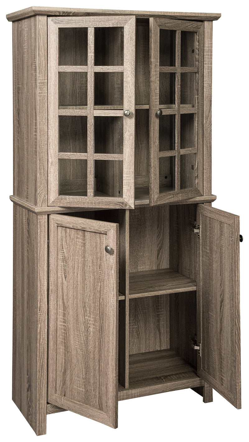 Drewmore Gray Accent Cabinet