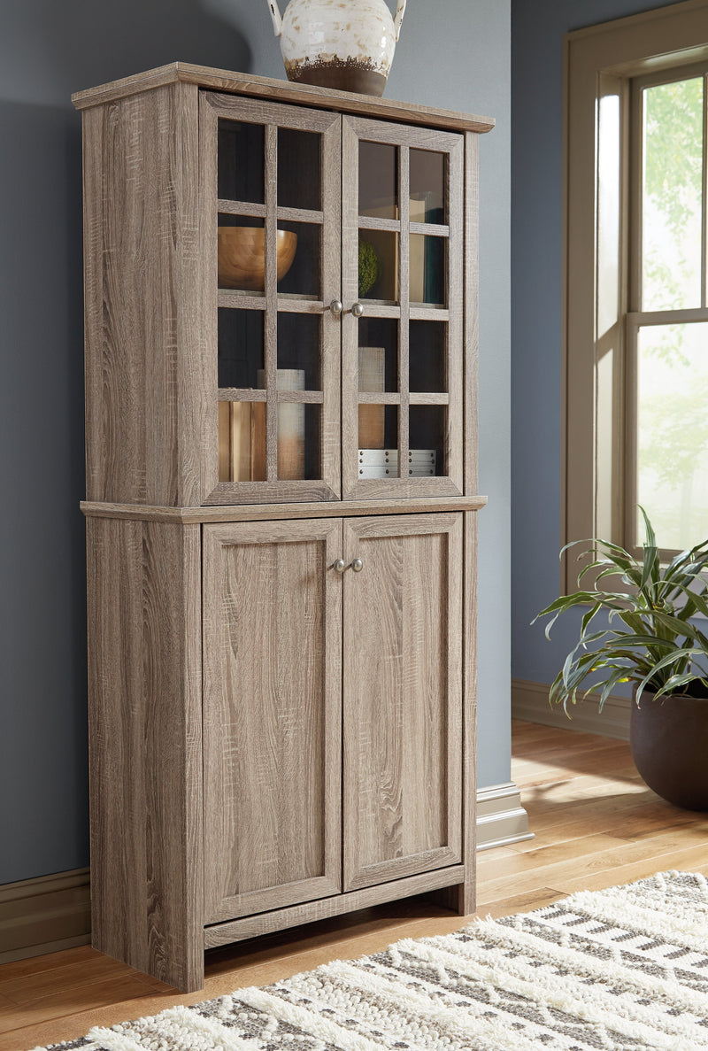 Drewmore Gray Accent Cabinet