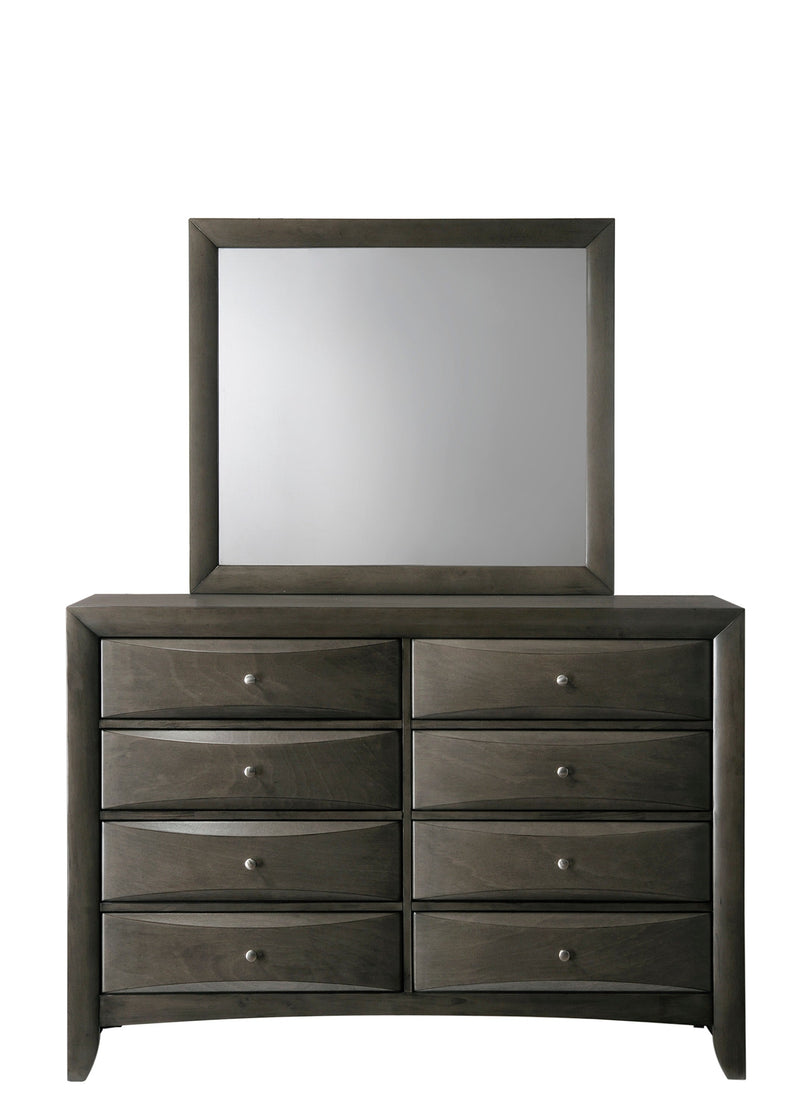 Emily Chest Grey 5 Drawers