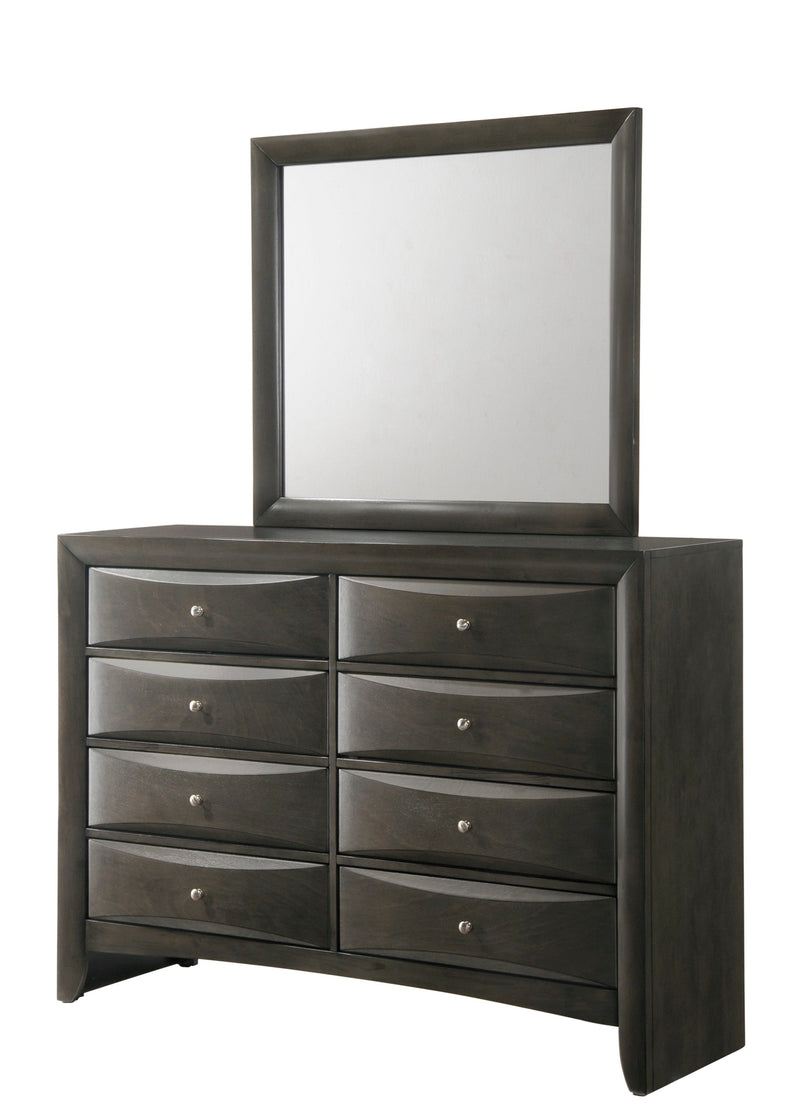 Emily Chest Grey 5 Drawers